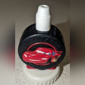 Good 2 Grow Juice BottleTopper-Disney's Lightning McQueen Tire From Cars